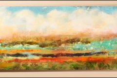 Tiersky-Horizon-5-Mixed-media-on-wood-box-with-resin-16x54x1